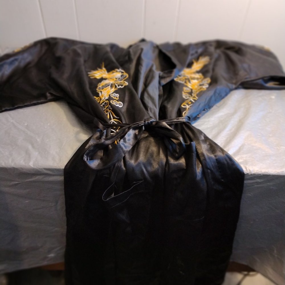 Vintage Zhong Sang Asian Chinese Japanese Robe